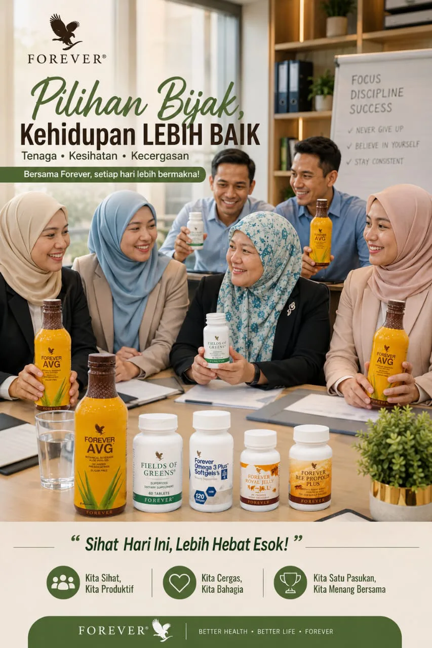 NINI BIZZ produk kesihatan alami Forever Living Products